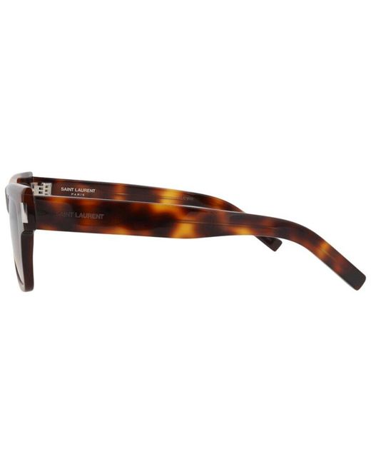 Saint Laurent Brown 51Mm Sunglasses for men