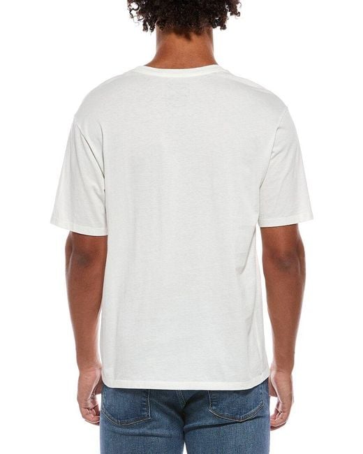 Patagonia White Patagonia Crewneck T-Shirt for men