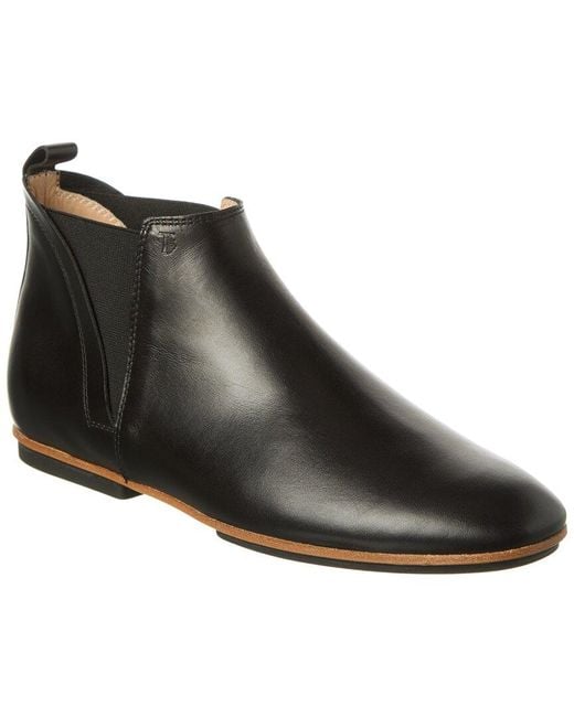 Tod's Black Leather Boot