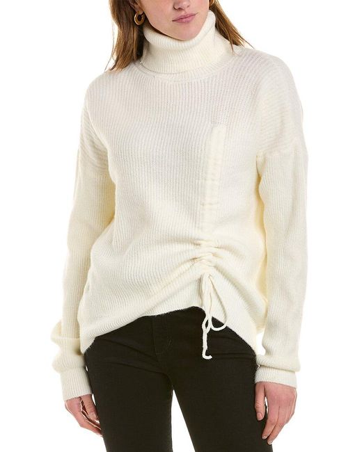 Avantlook White Turtleneck Sweater