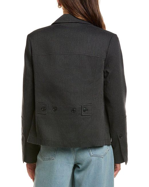 Proenza Schouler Black Sawyer Jacket