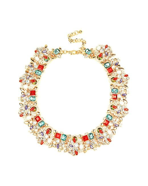 Eye Candy LA Metallic Ivy Necklace