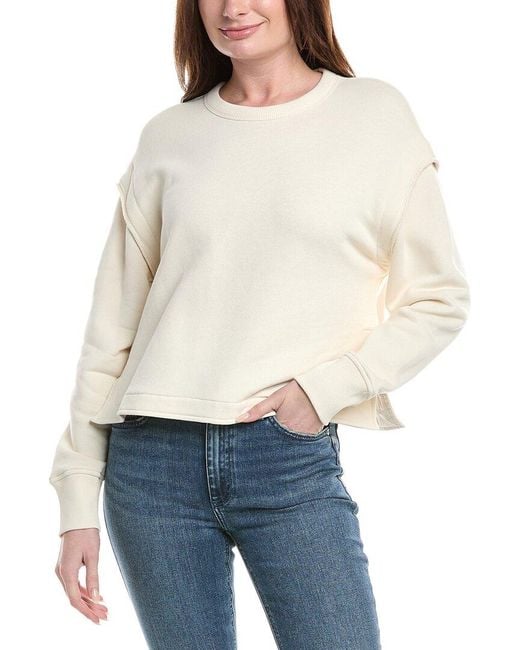 Rag & Bone White Jo Sweatshirt