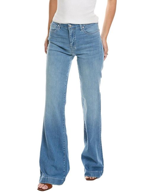 7 For All Mankind Blue Dojo Bootcut Ideal Jean