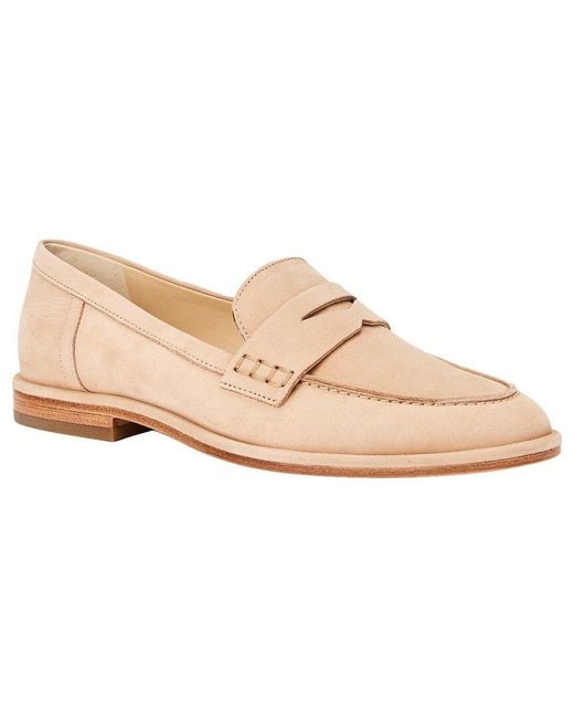 J.McLaughlin Natural Concetta Suede Loafer