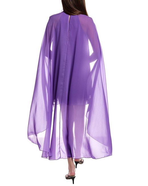 Sachin & Babi Purple Katia Mini Dress