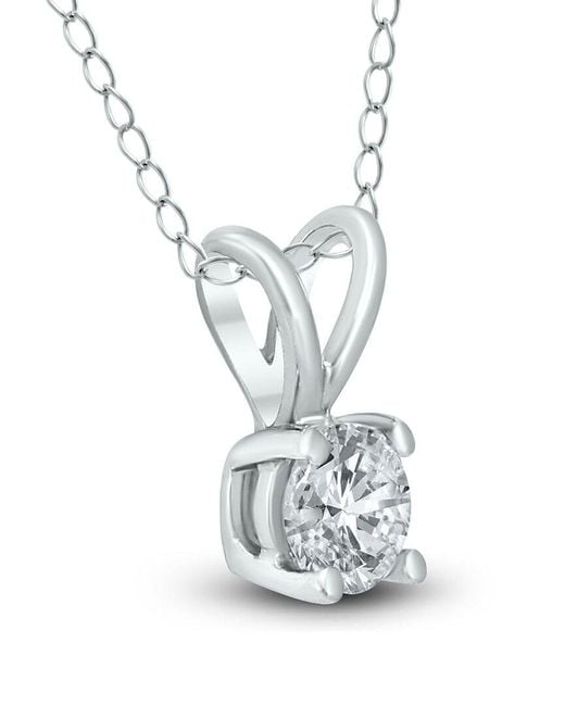 True Diamond White 14k 0.23 Ct. Tw. Diamond Necklace
