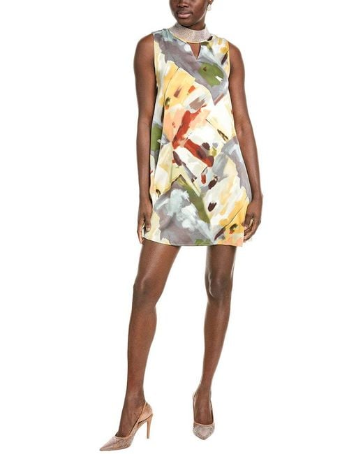 Gracia Multicolor Halter Neck Mini Dress