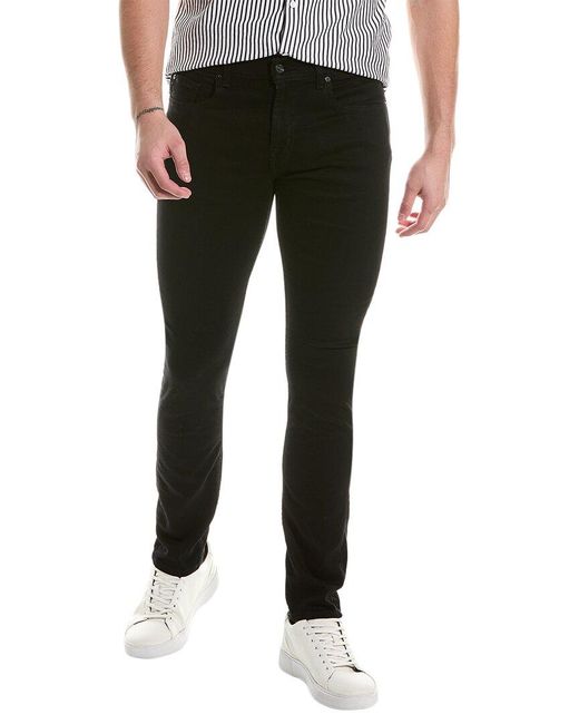 7 For All Mankind Paxtyn Black Onyx Skinny Jean for men