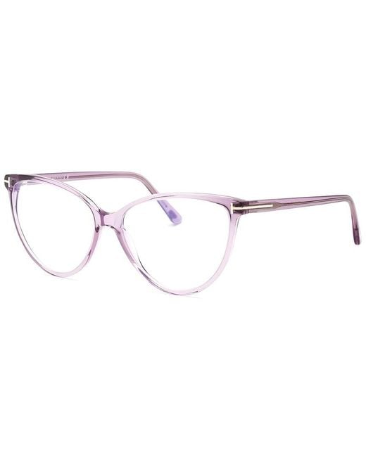 Tom Ford Purple Ft5743-B 57Mm Optical Frames