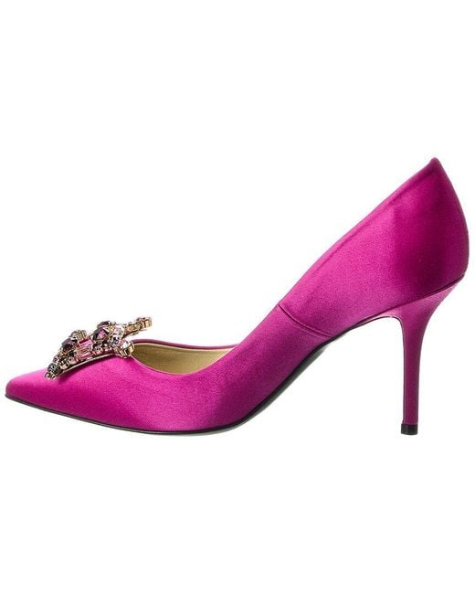 Roger Vivier Pink Satin Pump