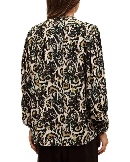 Ba&sh Black Onada Blouse