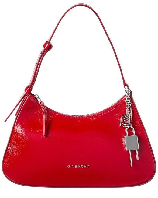Givenchy Red Lucky Small Leather Shoulder Bag