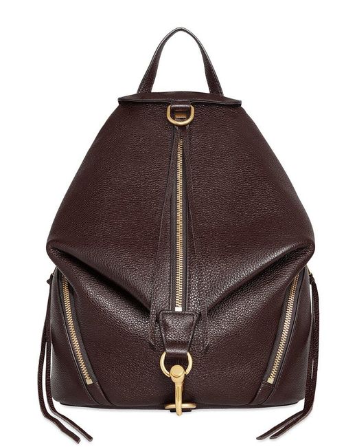 Rebecca Minkoff Brown Julian Leather Backpack
