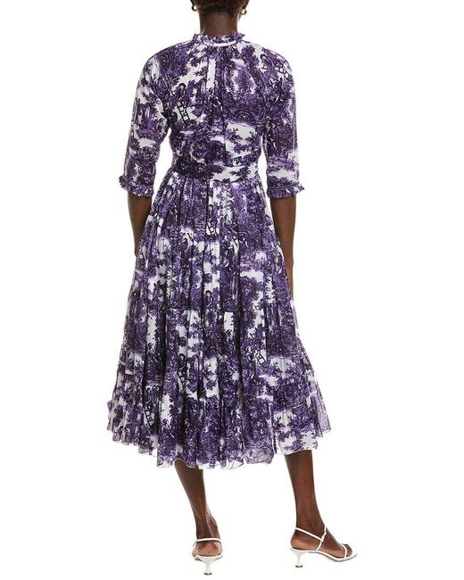 Samantha Sung Purple Eden Maxi Dress
