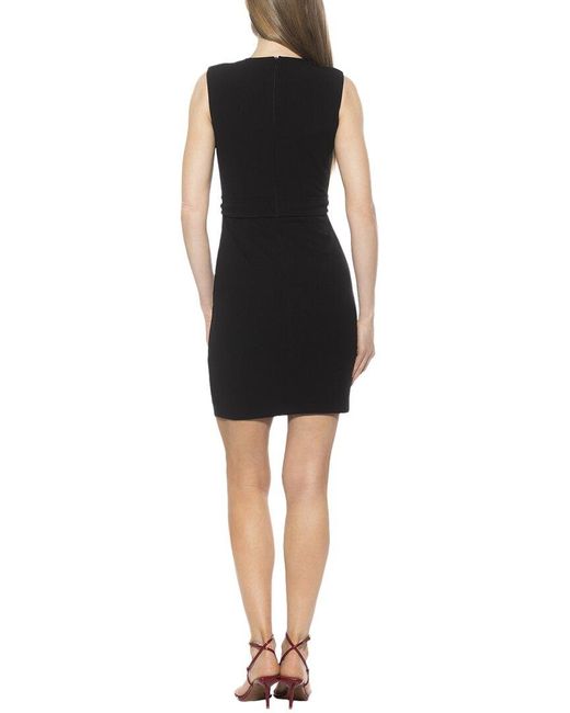 Alexia Admor Black Polene Sheath Dress