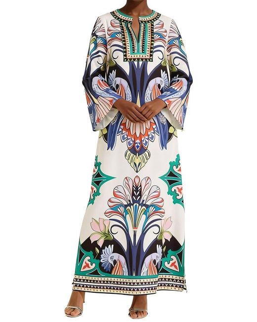 Linda Charm White Maxi Dress