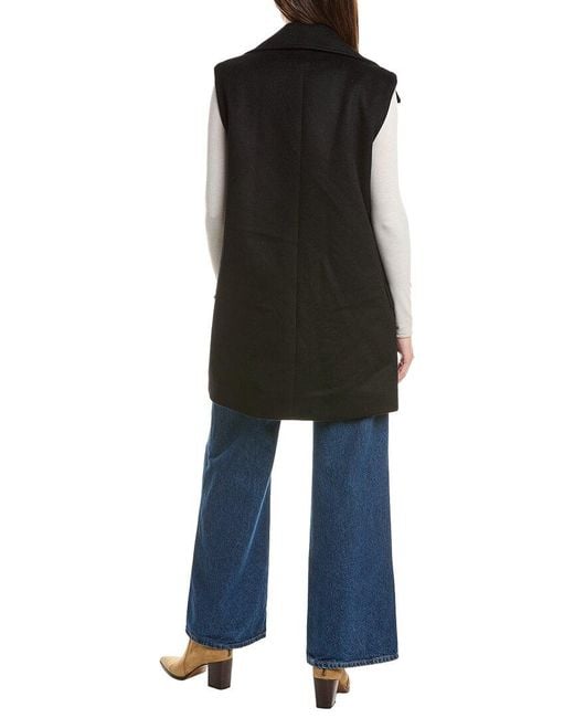 Officine Generale Blue Officine Generale Oda Wool & Cashmere-Blend Coat