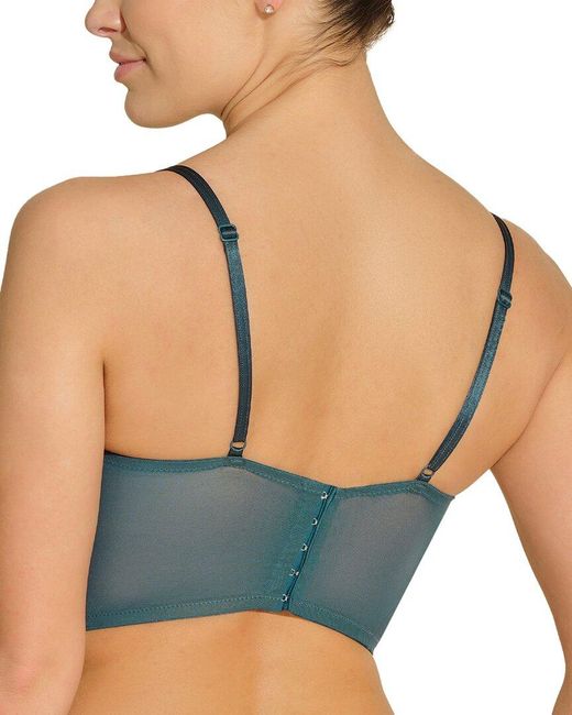 Cosabella Blue Magnolia Longline Underwire Bra