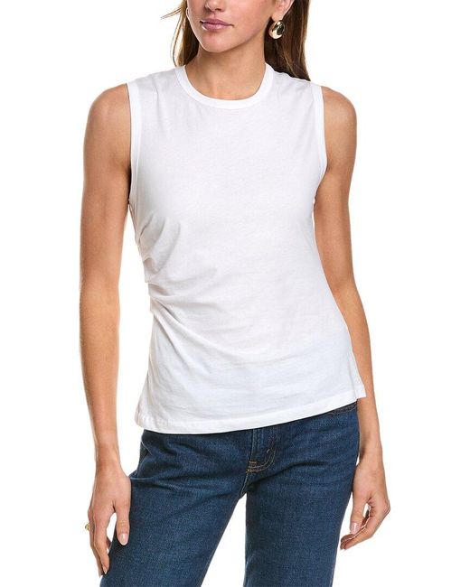 A.L.C. White Zoey Tank