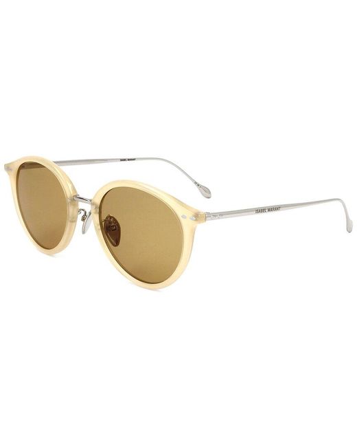 Isabel Marant White Im0035 52mm Sunglasses