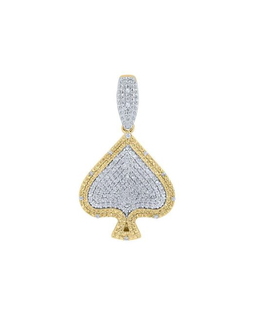 Monary White 14k Diamond Pendant
