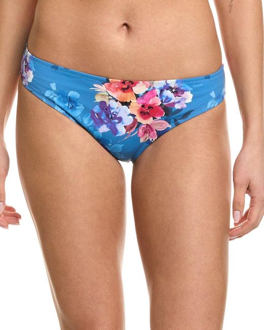 Johnny Was Blue Hipster Bikini Bottom