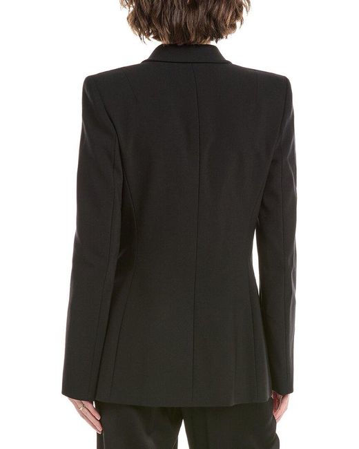 Michael Kors Black Wool-Blend Blazer