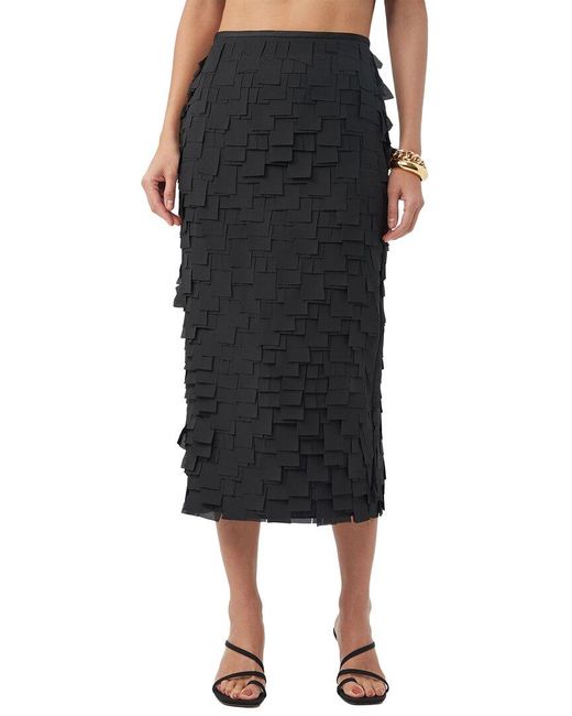 Trina Turk Black Dita Skirt