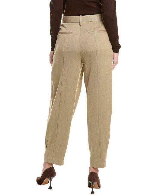 Rag & Bone Natural Cecily Wool-Blend Pant