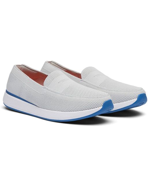 Swims Blue Breeze Wave Penny Keeper Loafer for men