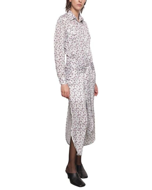 Sabina Musayev White Jura Midi Dress