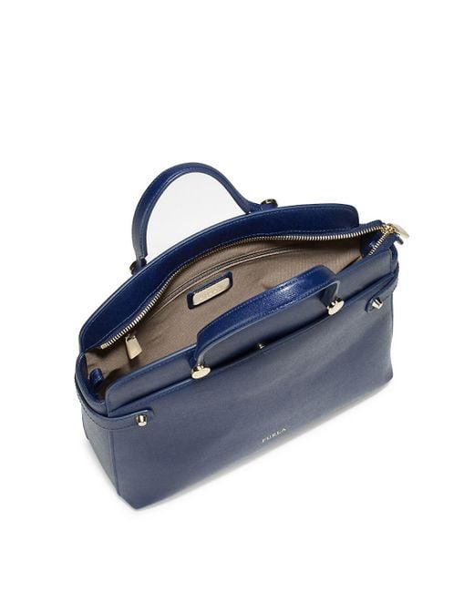 Furla agata medium leather hotsell tote