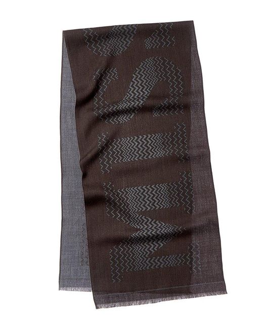 Missoni Black Wool Scarf