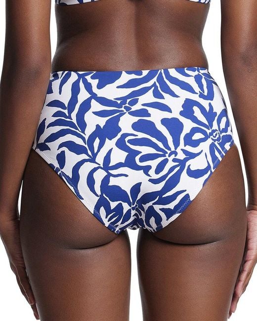 Hanky Panky Blue Swim Hi Rise Cheeky Bottom