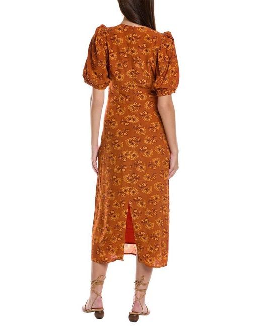 RHODE Brown Wanda Dress