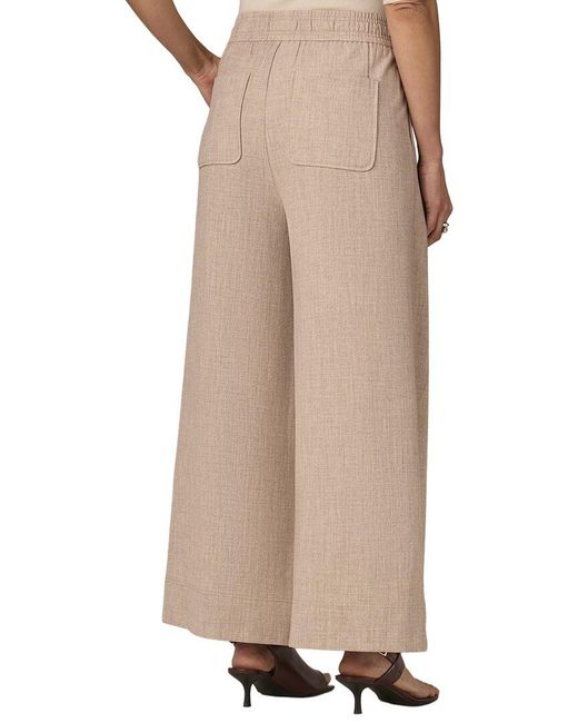 Wit & Wisdom Natural Ultra Skyrise Double Pleat Wide Leg Glider Pant