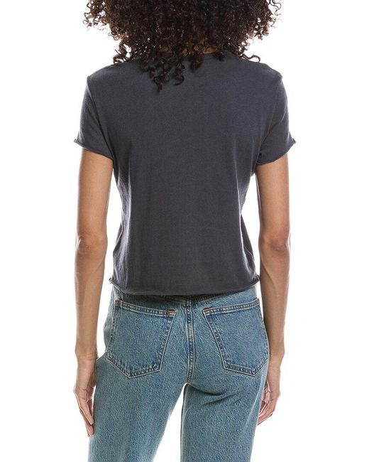 James Perse Blue Crewneck T-Shirt