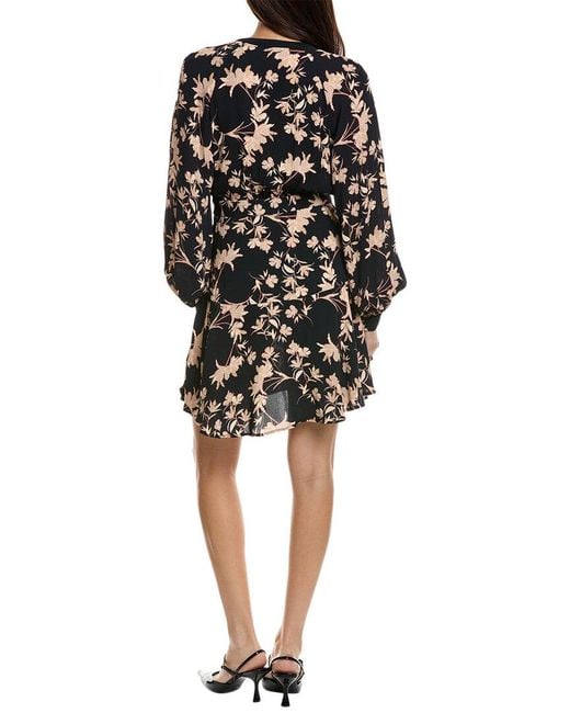 Reiss Black Kerina Mini Dress