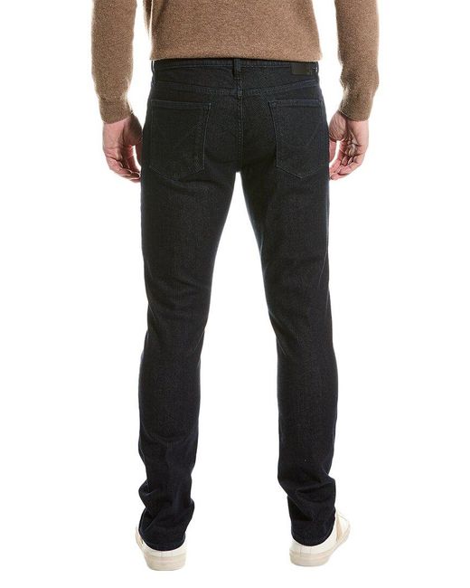 John Varvatos Black Bowery Indigo Slim Straight Jean for men