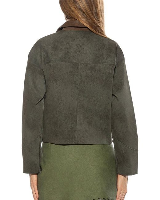 Alexia Admor Green Sorell Jacket