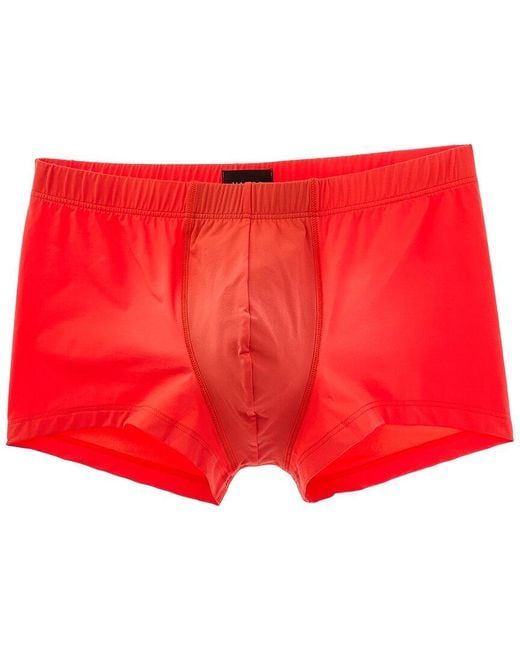 Hanro Red Micro Touch Boxer Brief for men