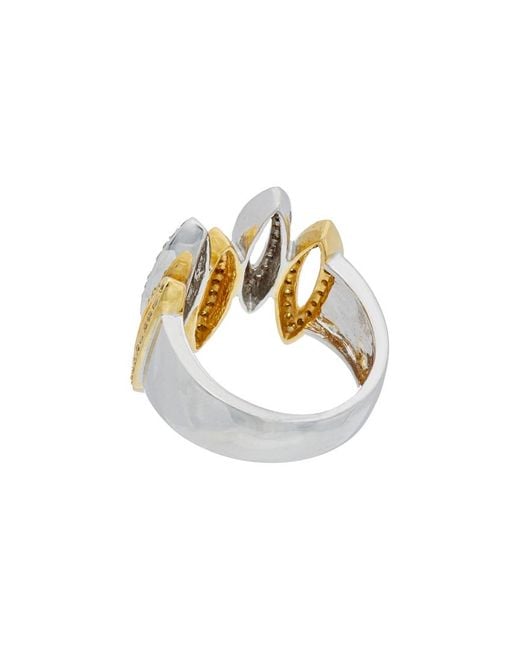 Diana M Metallic Fine Jewelry 14k Two-tone 0.60 Ct. Tw. Diamond Ring