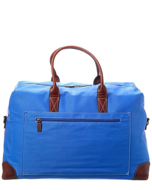 J.McLaughlin Blue Twill Duffle for men