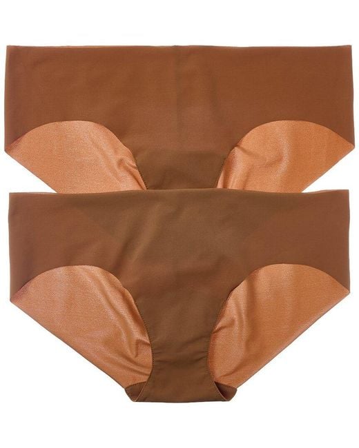 Commando Brown 2Pk Solid Bikini