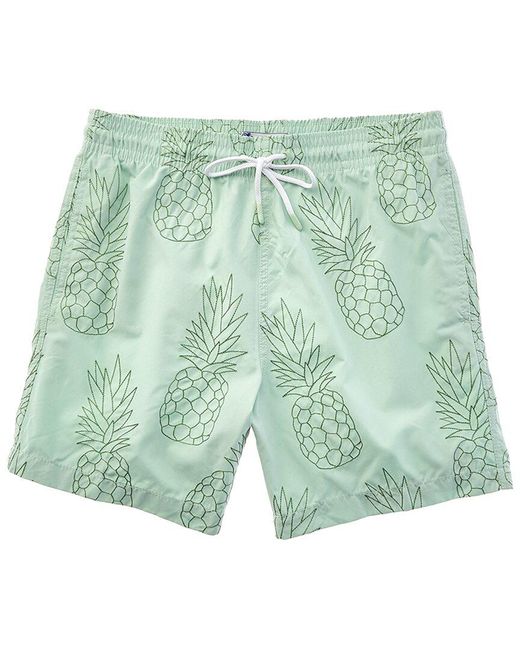Trunks Surf & Swim Green Sano Swim Short for men