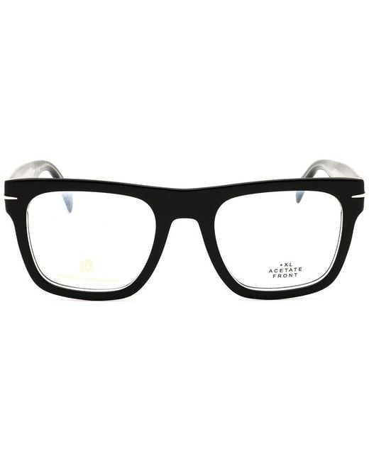 David Beckham Black 51Mm Optical Frames for men