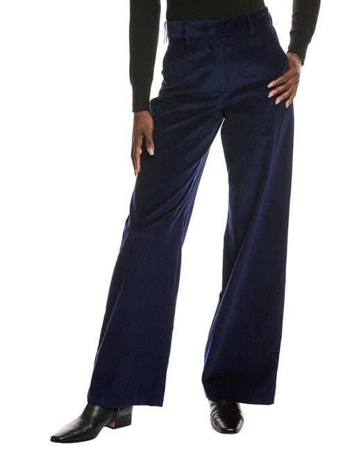 Weekend by Maxmara Blue Tania Corduroy Trouser