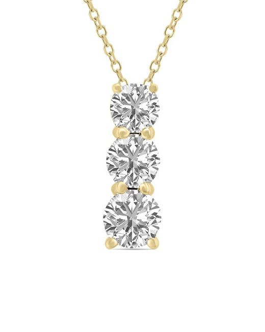Lab Grown Diamonds White 14K 2.00 Ct. Tw. Lab Grown Diamond Necklace