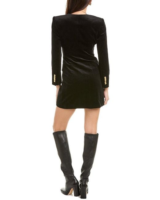 A.L.C. Black Chelsea Mini Dress